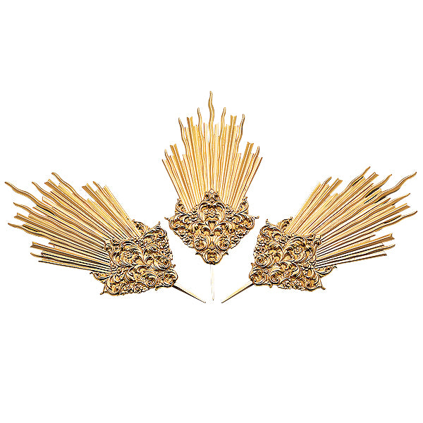Head Rays for Statues (Set of 3)