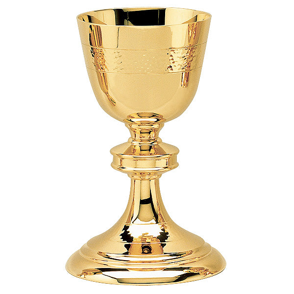 Hammered Chalice & 5-3/4" Scale Paten
