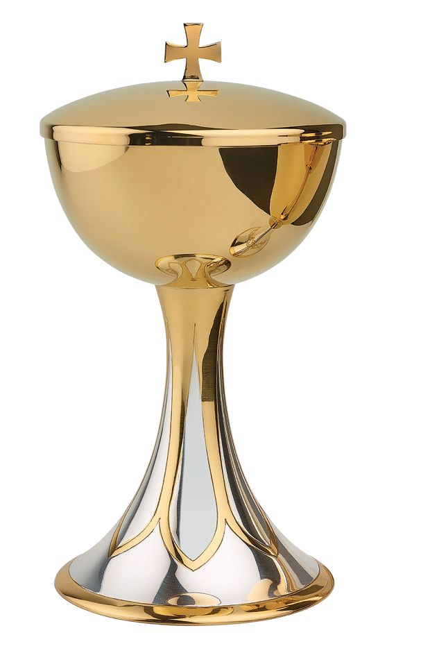 Two-Tone Design Ciborium