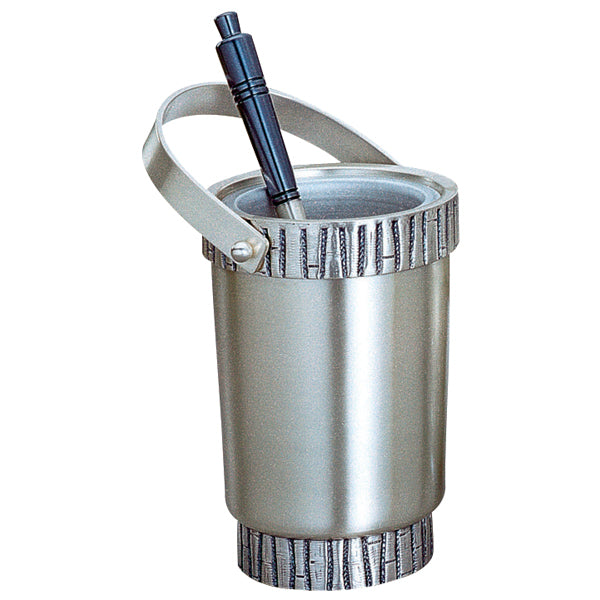 Holy Water Container/Bucket/Pot & Sprinkler