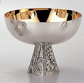Grape Motif Open Ciborium in 2 Sizes