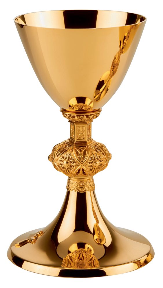Gothic Vine & Grapes Motif Chalice Only