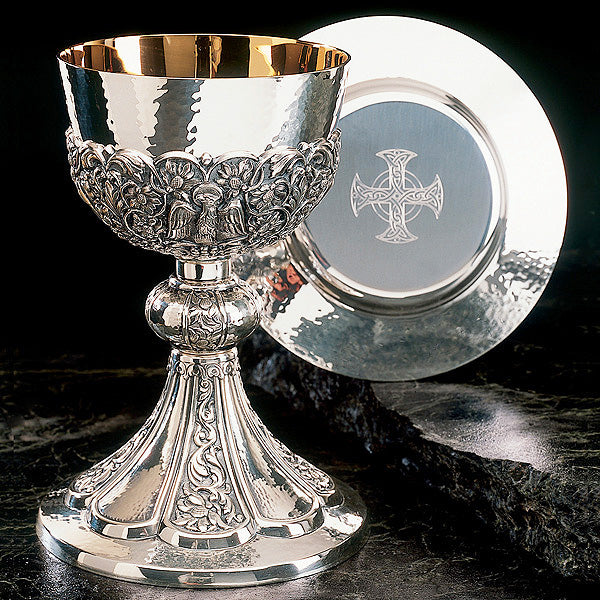 “The Byzantine” Chalice & 6 1/2” Dish Paten