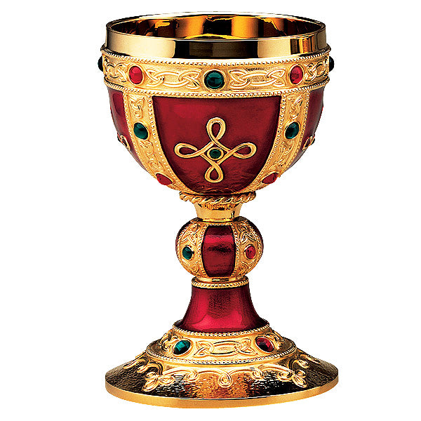 "The Visigoth" Chalice & 6-11/16" E Paten