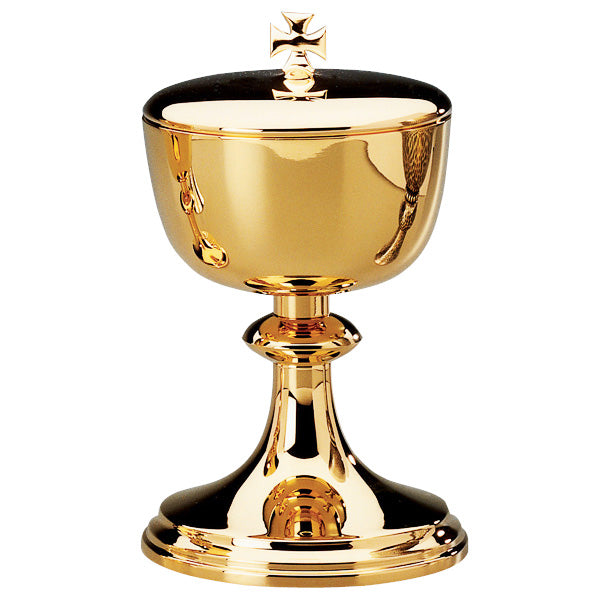 Classic Ciborium with Maltese Cross Finial