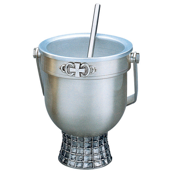Holy Water Container/Bucket/Pot & Sprinkler