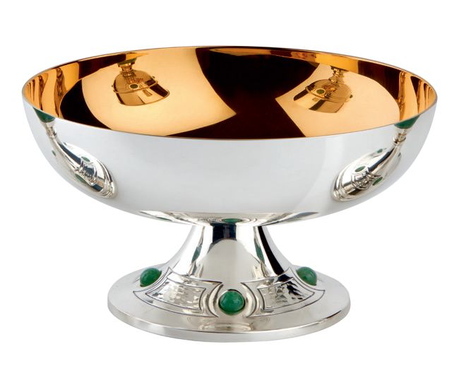 Green Aventurine Stones Open Ciborium