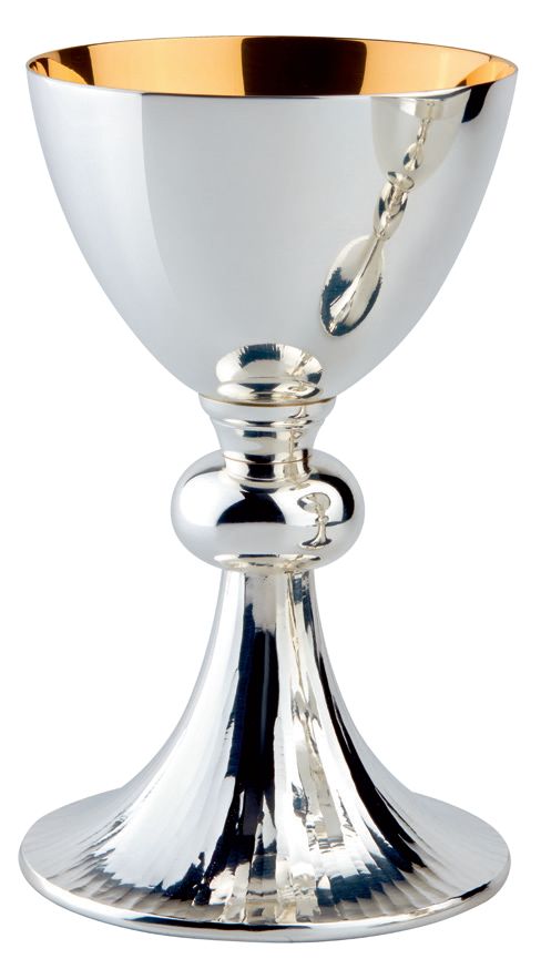 Calice ciselé (7-3/4" H)