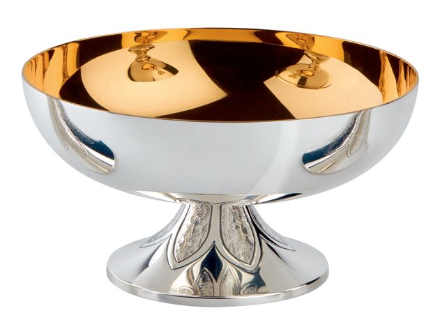 Chiseled Base Open Ciborium (3-1/2" Ht)