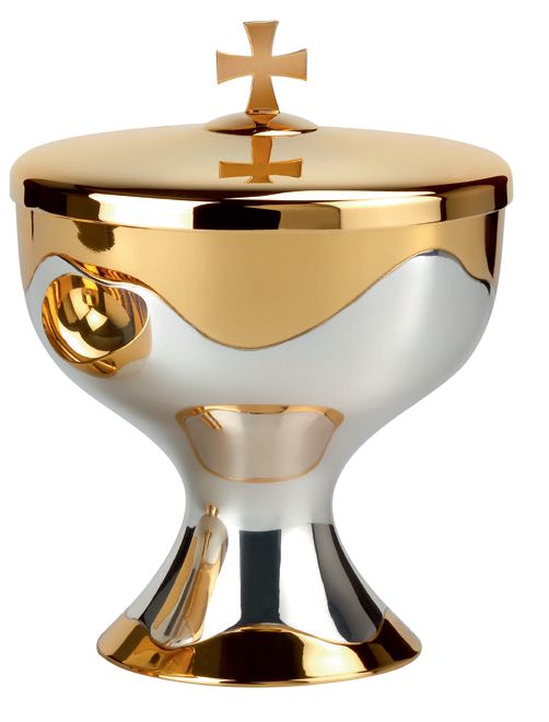 Two-Tone Motif Ciborium