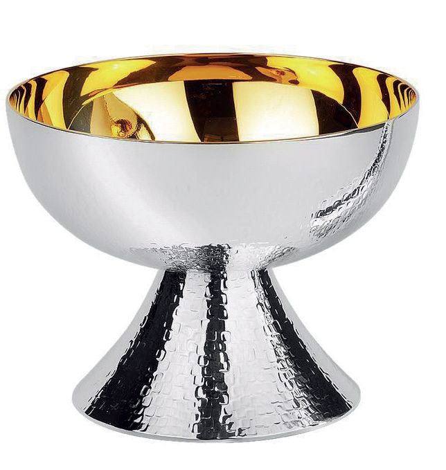 Hand Chiseled Open Ciborium (4" Ht)