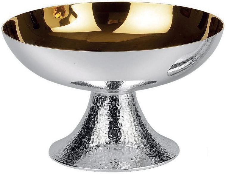Hand Chiseled Base Open Ciborium