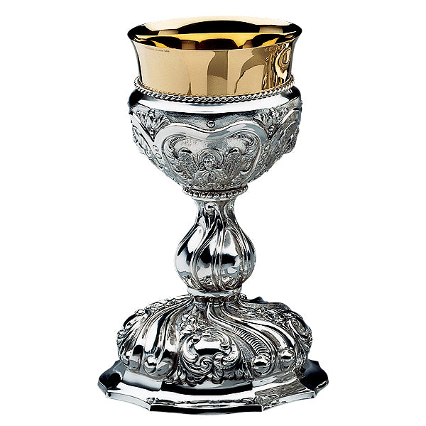 Calice Baroque et Patène de 14,6 cm