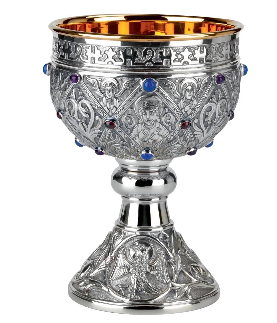 "The Germanic" Chalice & 6-1/4" Scale Paten with Ring