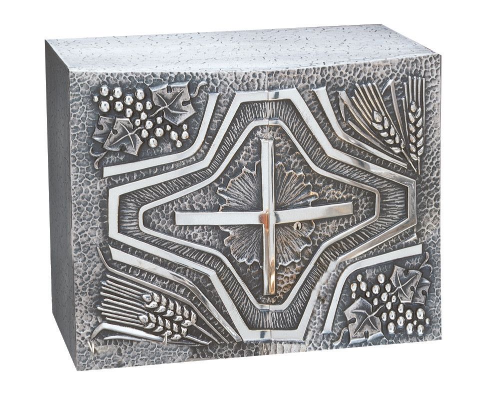 Grapes & Wheat Motif Tabernacle