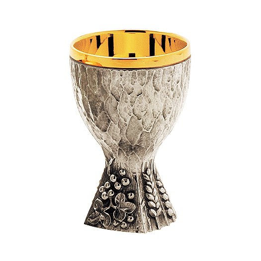 Wheat & Grape Motif Common Serving Chalice