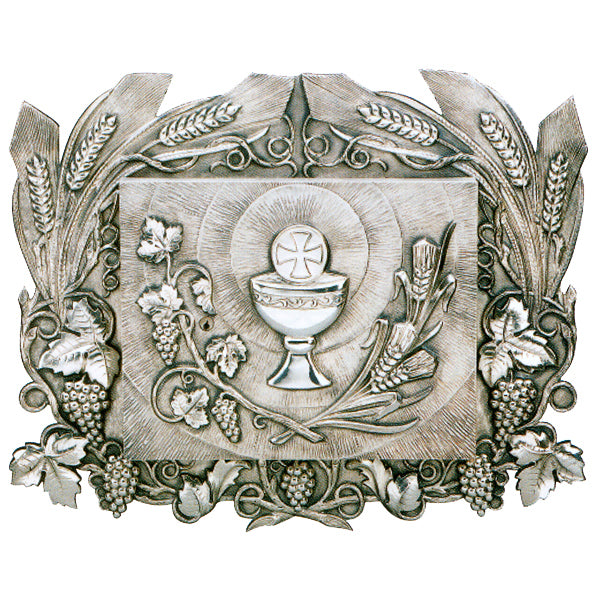 Ambry with Grapes & Wheat Motif Aureole - Two Sizes