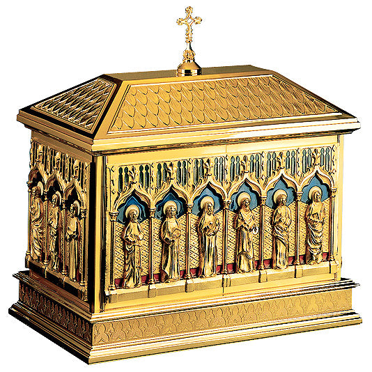 12 Apostles Motif Chest Type Tabernacle