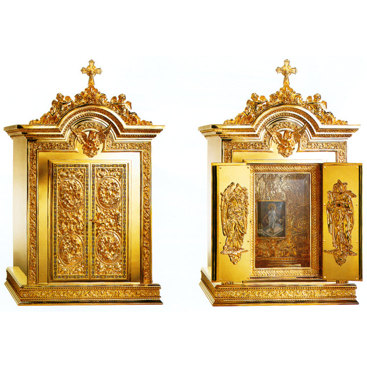 Renaissance Deep Relief Ornamented Tabernacle