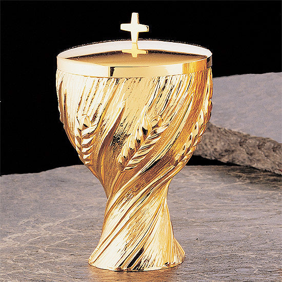 Wheat Motif Ciborium