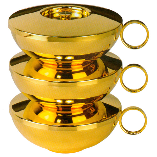 Triple Stacking Ciborium & Lid Set