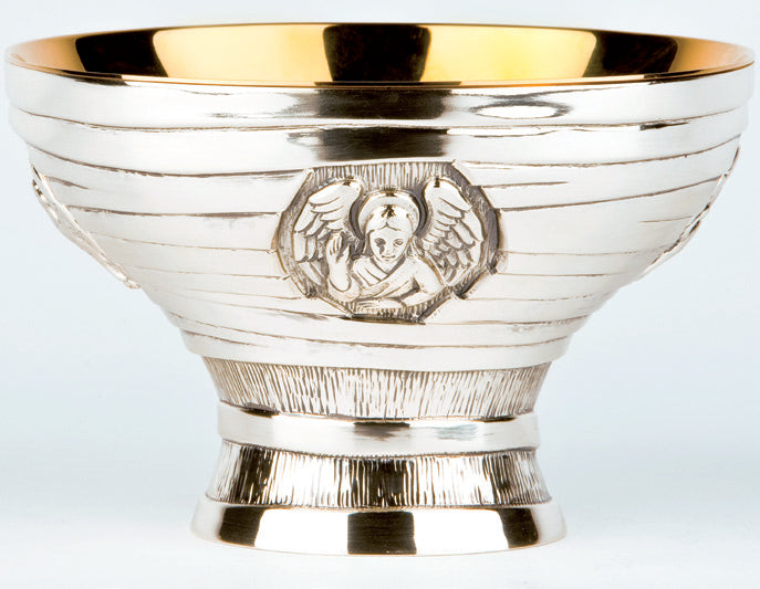 Ornamented w/Angel Medallion Open Ciborium