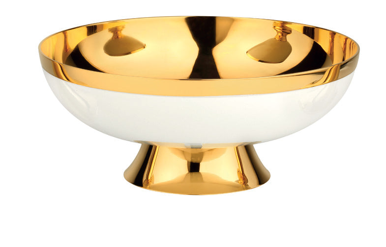 Ivory or Red Enameled Open Ciborium