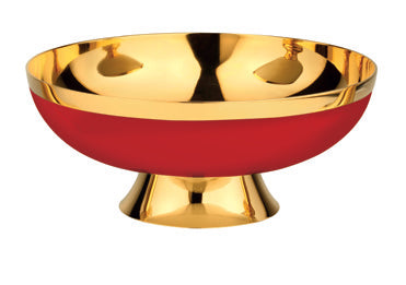 Ivory or Red Enameled Open Ciborium