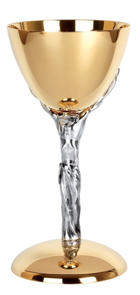 Christ Holding Cup Chalice & Scale Paten