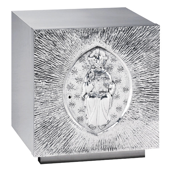 Square Box Pantocrator Motif Tabernacle