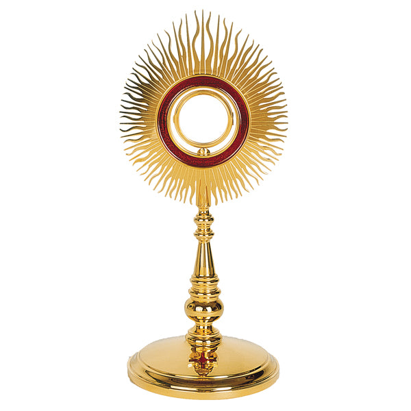 Monstrance with Red Enamel Halo