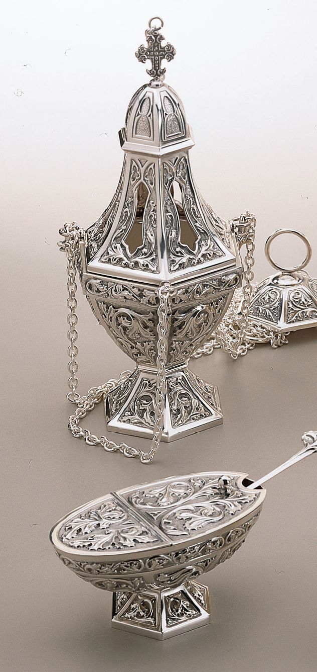 Censer & Boat w/Spoon