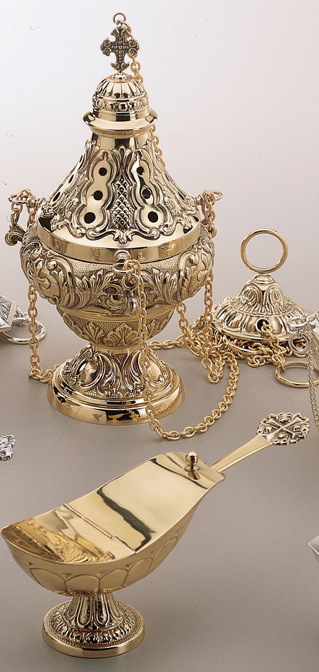 Censer & Boat w/Spoon