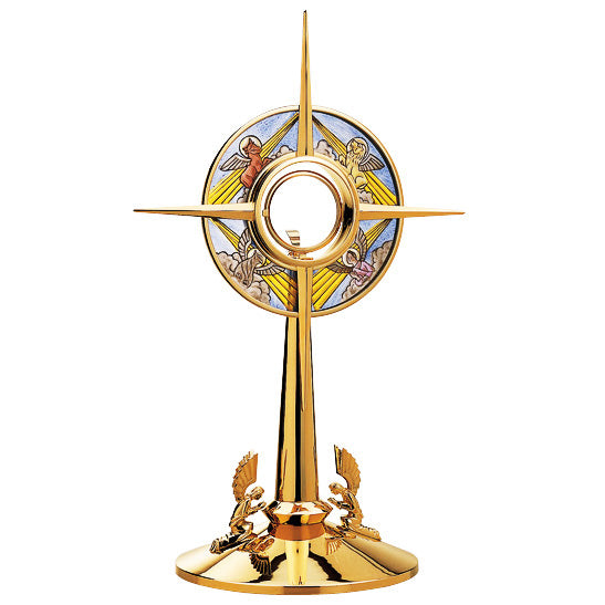 4 Evangelists Motif Monstrance