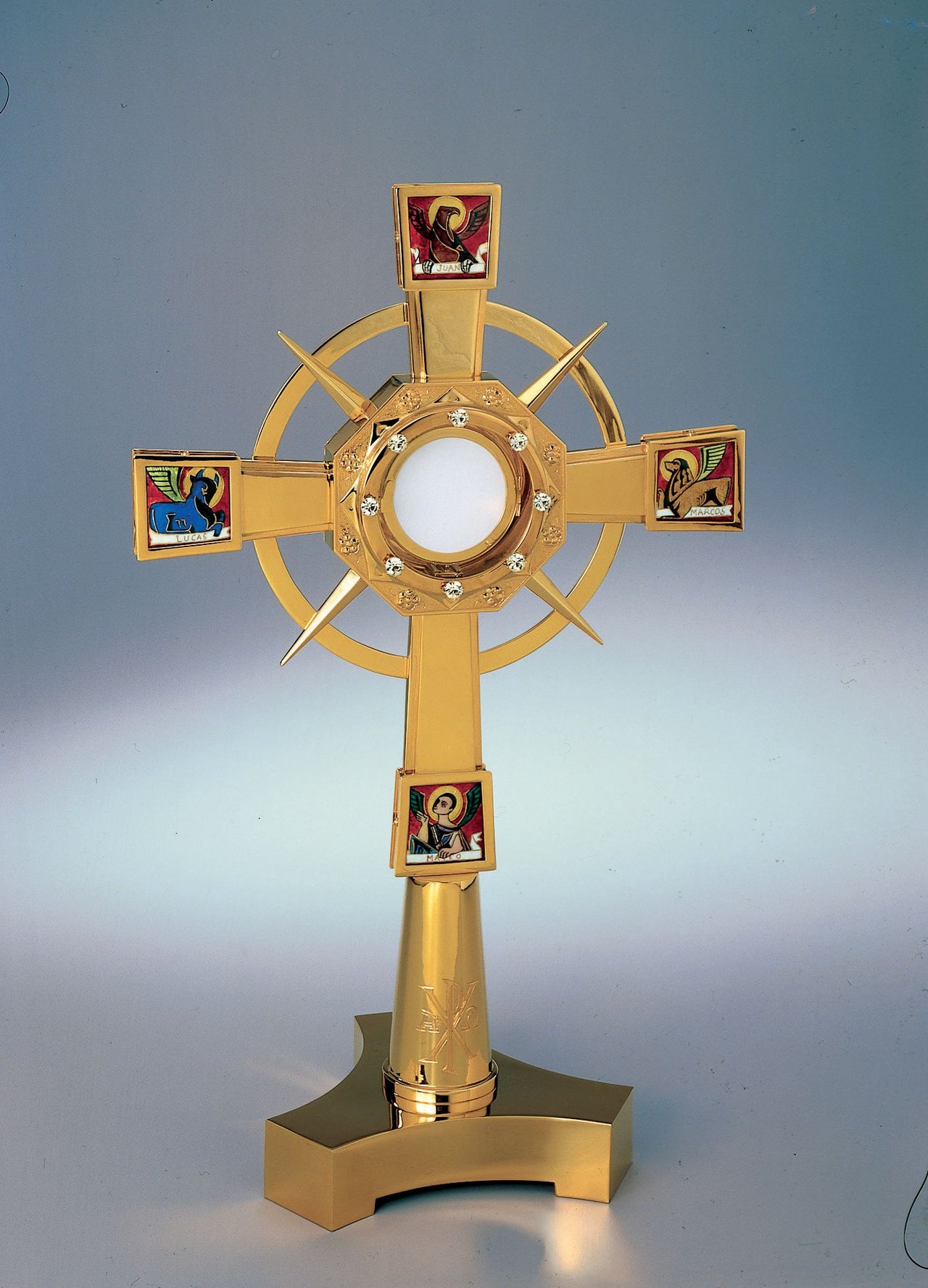 Evangelists Motif Monstrance