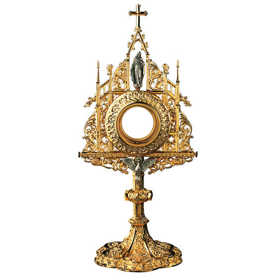 Sacred Heart/Holy Spirit Gothic Monstrance