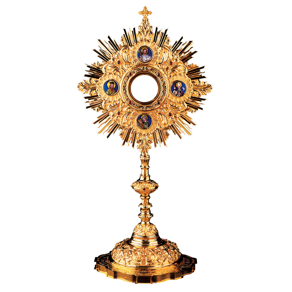 Baroque Chiseled Monstrance Only