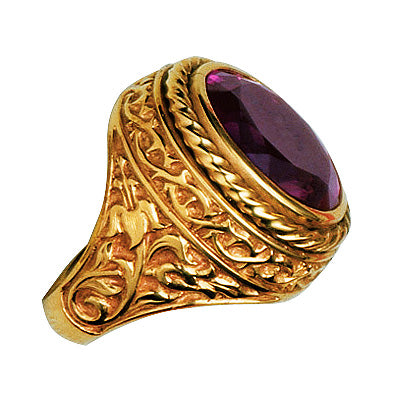 Easter Lily Bishop's Ring