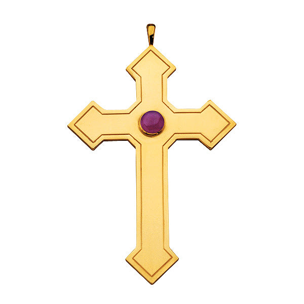 Bishop's Pectoral Cross - Gold-Plated