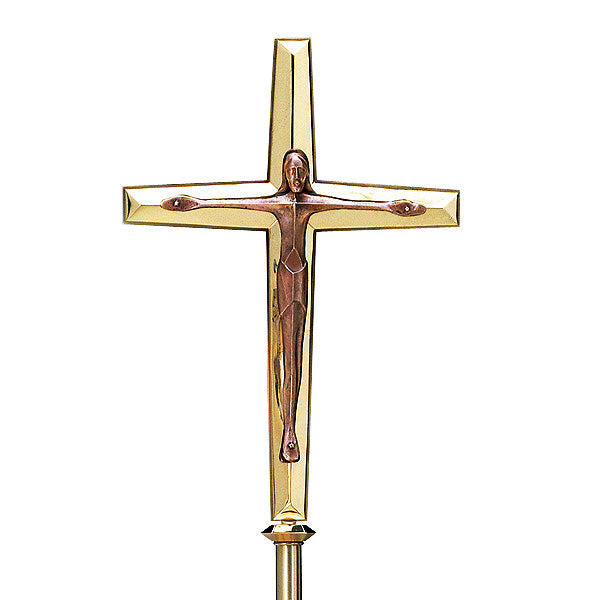 Standing Floor Processional Cross/Crucifix