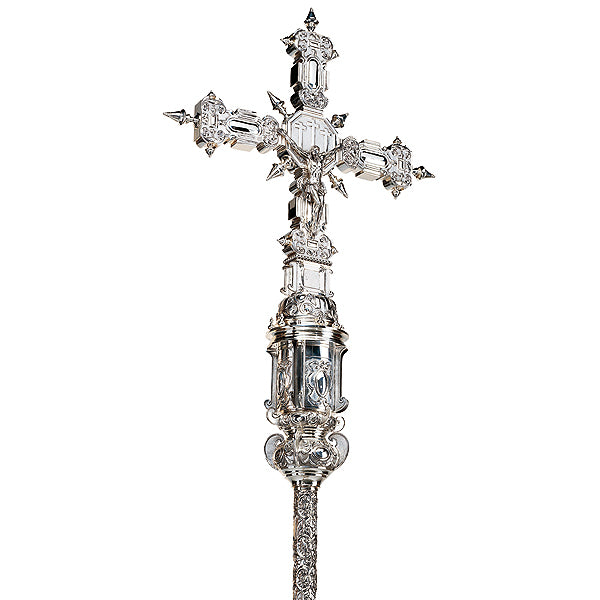 Standing Floor Processional Cross/Crucifix