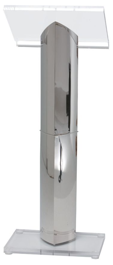 Brass & Lucite Lectern
