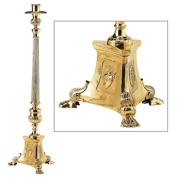 Symboles en relief profond pour Chandelier Pascal - Deux Tailles