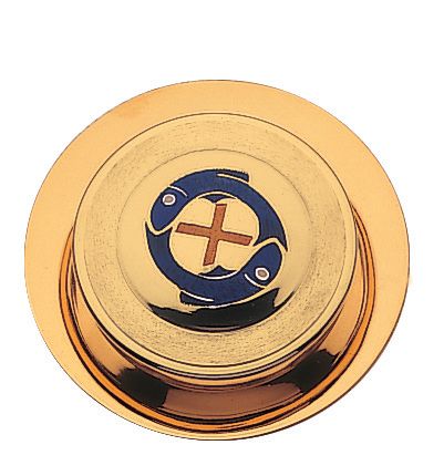 Fish & Cross Pyx - 20 Host