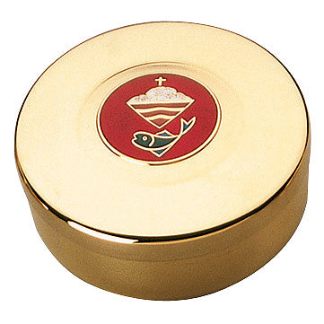 Eucharist Motif Pyx - 100 Host