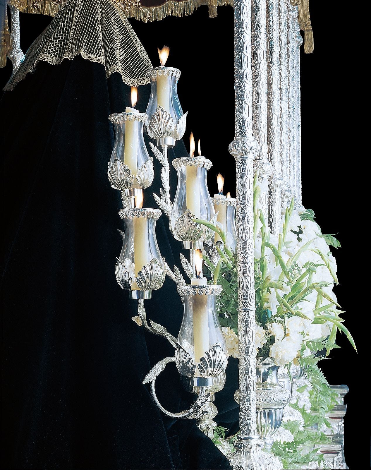 Processional Canopy Tail Candelabra