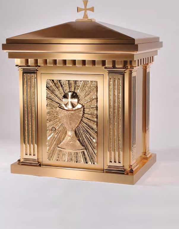 Bronze Tabernacle: 1010 Style - 28 1/4" Ht