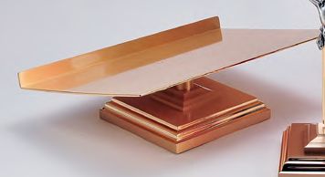 Support pour Bible/missel finition combinée bronze : style 1120