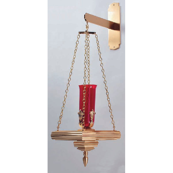 Support de lampe de sanctuaire suspendue à finition combinée uniquement : Style 1120