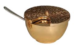 Bronze Censer Boat Only w/Antique Bronze Lid: 2045 Style
